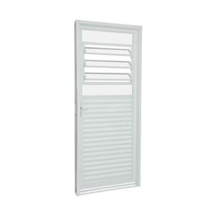 PORTA SASAZAKI APD DE ABRIR VENEZIANA BASCULANTE ESQUERDA BRANCA 217X87X6.5