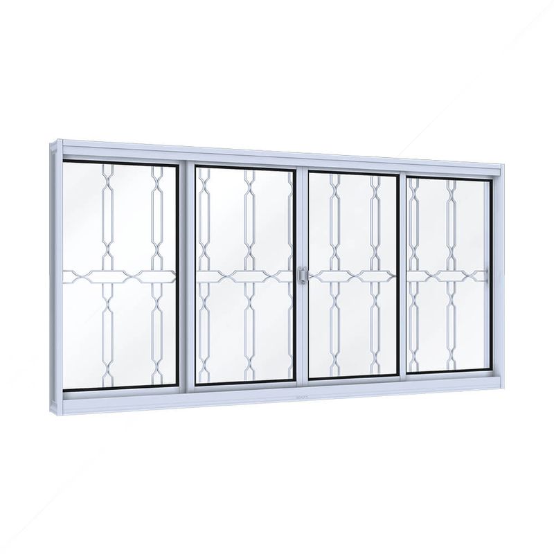 VITRO-LUCASA-FACILITA-DE-CORRER-CENTRAL-COM-GRADE-TOTAL-MOSAICO-4-FOLHAS-100X150X12