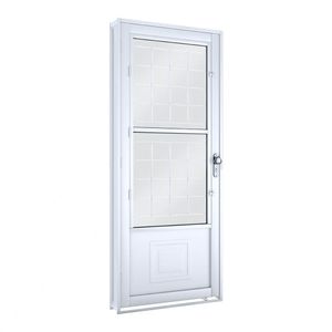 PORTA LUCASA FACILITA DE GIRO COM POSTIGO E GRADE QUADRADA DIREITA 215X90X12