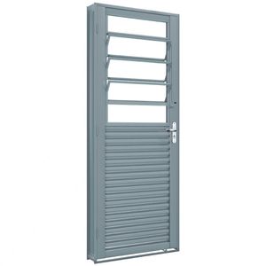 PORTA LUCASA PREMIUM DE GIRO MISTA BASCULANTA ESQUERDA 215X85X13