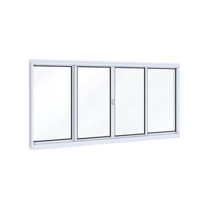 VITRO LUCASA FACILITA DE CORRER CENTRAL SEM GRADE 4 FOLHAS 100X150X12