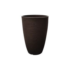 VASO DE PLANTA JAPI CONICO MODERNO CAFE 55C JVOMK38