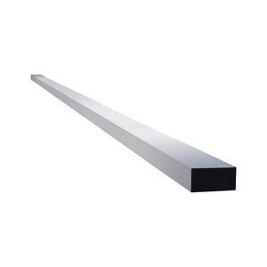REGUA PEDREIRO ALUMINIO 2.00 MT LARGA 5CM X 2,5CM