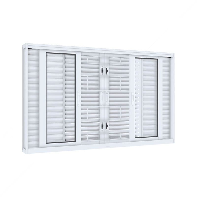 VENEZIANA-LUCASA-FACILITA-DE-CORRER-CENTRAL-FLEX-GRADE-QUADRADA-6-FOLHAS-100X150X155