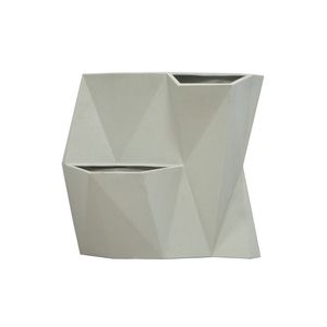 VASO DE PLANTA JAPI PAREDE ANGOLO 50 CIMENTO JVPAC50