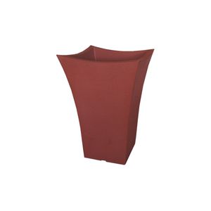VASO DE PLANTA JAPI WAVE MARSALA 54CM JVWQV36