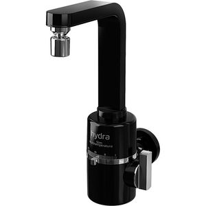 TORNEIRA ELETRICA HYDRA MULT SLIM 4 TEMPOS PAREDE PRETA 127V 5500W