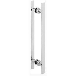 PUXADOR METALCROMO RETO BR CHATA PADUA 1X 1/4" 50CM ALTO BR.ALUMINIO