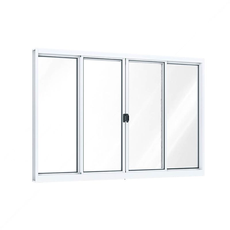 VITRO-RIOBRAS-ALUMINIO-DE-CORRER-CENTRAL-SEM-GRADE-4-FOLHAS-100X150X8.5-2FOLHA-MOVEIS-2-FIXAS