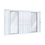 VENEZIANA-LUCASA-ECCELLENTE-ALUMINIO-CORRER-CENTRAL-COM-GRADE-6-FOLHAS-100X200X10.2