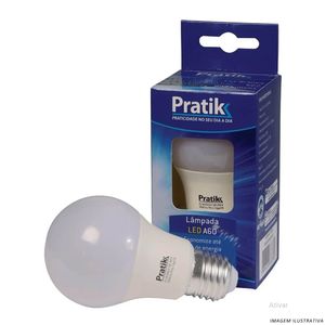 LAMPADA PRATIK LED 8,5W