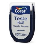 TESTE-FACIL-CORAL-ALGODAO-CINZENTO-30ML