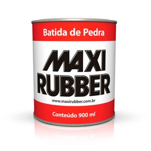 BATE PEDRA MAXI RUBBER PRETO 900GR