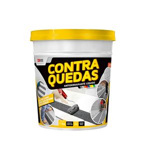 TINTA ANTIDERRAPANTE CONTRA QUEDAS LIQUIDA BASE DE AGUA 1KG INCOLOR