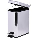 LIXEIRA-INOX-KALA-5L-RETANGULAR-SLIM-C-PEDAL-BALDE-REMOVIVEL