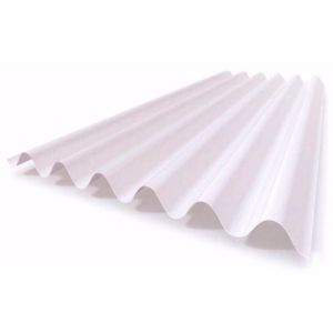 TELHA ONDULADA PP 1,83X1,10 BRANCA ATCO