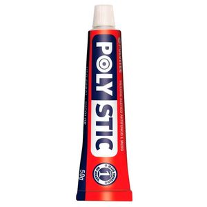 ADESIVO SILICONE POLYSTIC PULVITEC 50GR TRANSPARENTE
