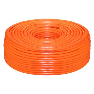 MANGUEIRA PARA JARDIM DE SILICONE 1/2 X 25 METROS LARANJA