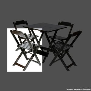 CADEIRA FIMAP DOBRAVEL IMBUIA PRETA