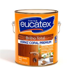 VERNIZ COPAL EUCATEX INCOLOR 3600ML BASE SOLVENTE