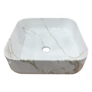 CUBA JAPI DE APOIO SOTTILE QUADRADA PEDRA CALACATA