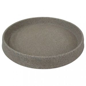 PRATO PARA VASO DE JARDIM REDONDO JAPI 30 MARMORE