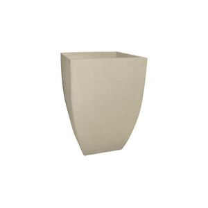 VASO DE PLANTA JAPI QUADRADO MODERNO CIMENTO 54CM JVQMC36