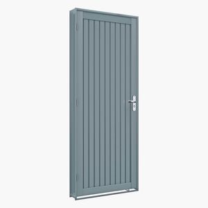 PORTA LUCASA PREMIUM DE GIRO CALHA DIREITA 215X100X12