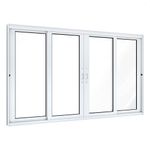 VITRO-LUCASA-ECCELLENTE-DE-CORRER-CENTRAL-ALUMINIO-SEM-GRADE-4-FOLHAS-100X150X72