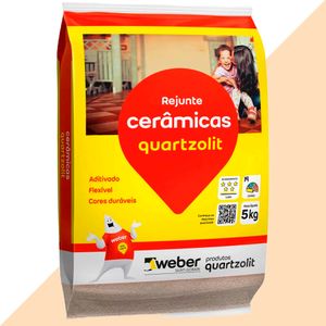 REJUNTE QUARTZOLIT 5KG MARFIM FLEXIVEL FL