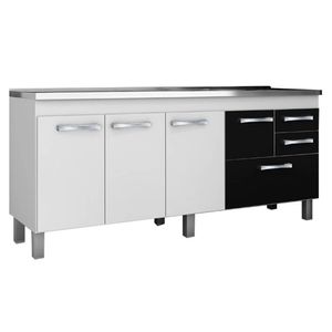GABINETE FIMAP 174 CLASSIC BRANCO/PRETO
