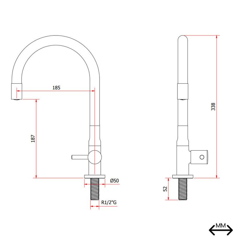 TORNEIRA-KIMETAIS-1167-C58-COZINHA-FLEX-DELICATTA-SLIM