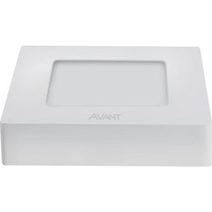 PLAFON AVANT SOBREPOR QUADRADO 6500W LED 24W BIVOLT BRANCO 30X30