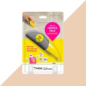 REJUNTE QUARTZOLIT RENOVA FACIL BEGE 120ML