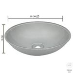 CUBA-VIDRO-PRISMATIC-APOIO-35CM-PRATA