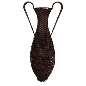 VASO URNA COM ALCA PEQUENO 60CM ESCURO