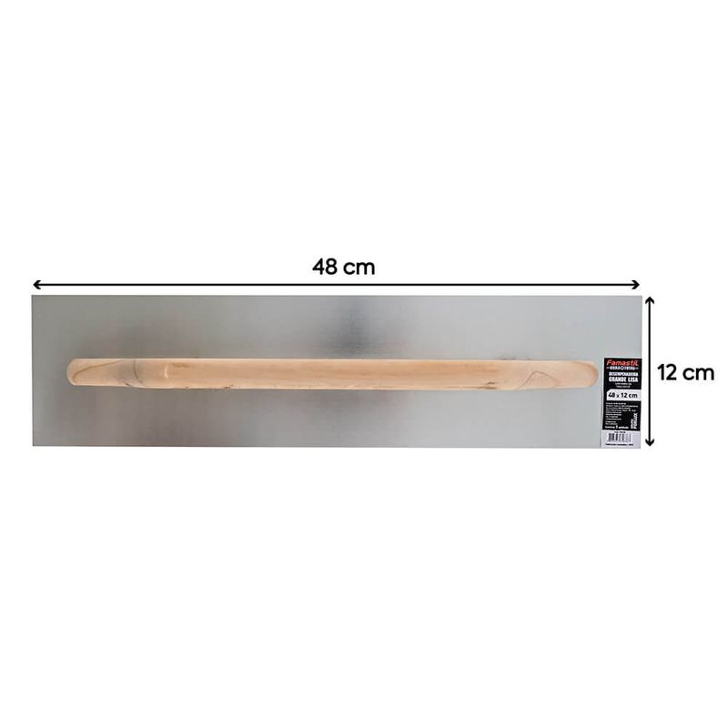 DESEMPENADEIRA-ACO-FAMASTIL-GRANDE-LISA-48X12