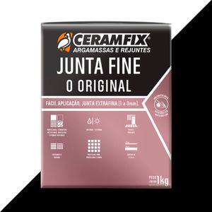 REJUNTE CERAMFIX FINE 1KG PRETO