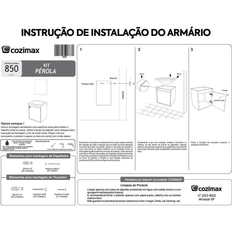 TOUCADOR-COZIMAX-KIT-PEROLA-BRANCO-MDF-44X38X31