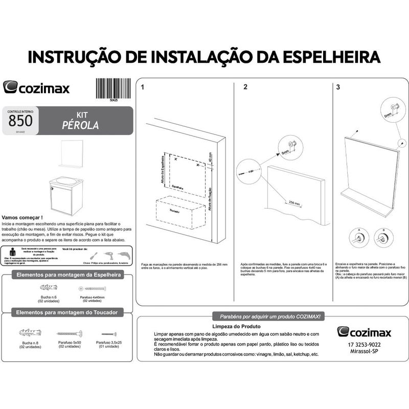 TOUCADOR-COZIMAX-KIT-PEROLA-BRANCO-MDF-44X38X31