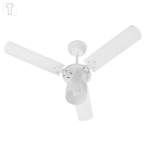 VENTILADOR TETO TRON TRAM STYLO 127V 3 PAS CPM BRANCO