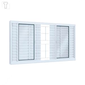 VENEZIANA LUCASA FACILITA DE CORRER CENTRAL GRADE QUADRADA 6 FOLHAS 120X150X12 2770.0