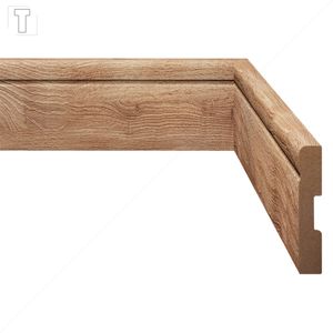 RODAPE EUCATEX ESTILO VALENCIA (9) C/FRISO 70X2400X15 CX/6 BARRAS 07959248