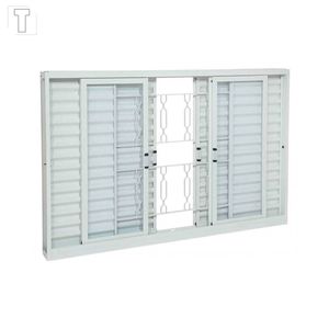 VENEZIANA SASAZAKI APD ABERTURA CENTRAL BRANCA GRADE ELO 6 FOLHAS 100X150X12