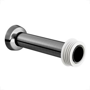 TUBO LIGACAO DOCOL P/BACIA 11/2X25 GRAFITE ESCOVADO 00626370