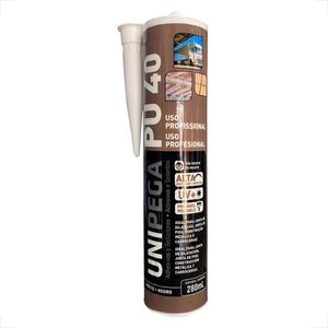 ADESIVO PU 40 UNIPEGA PRETO 280ML/400GR
