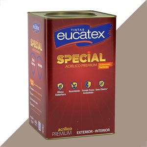 TINTA LATEX EUCATEX SPECIAL ACRILICO FOSCO PREMIUM ELEPHANT 18L