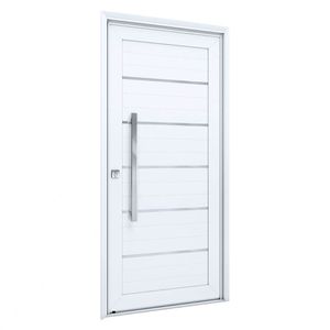 PORTA LUCASA ECCELLENTE DE GIRO LAMBRI COM FRISO E PUXADOR ESQUERDA 215X105X8.1