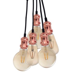 PENDENTE AVANT BENJAMIM COBRE PARA 5 LAMPADA E27