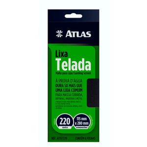 LIXA TELADA ATLAS N 220  115X280MM AT17/220